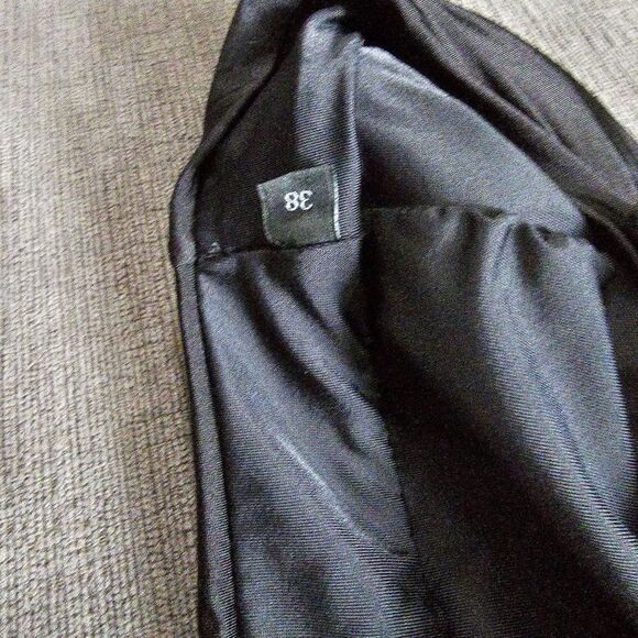 Balmain Paris Women's Black Beachwear Top High Waist Bottom Bikini Size 38 - Picture 16 of 16